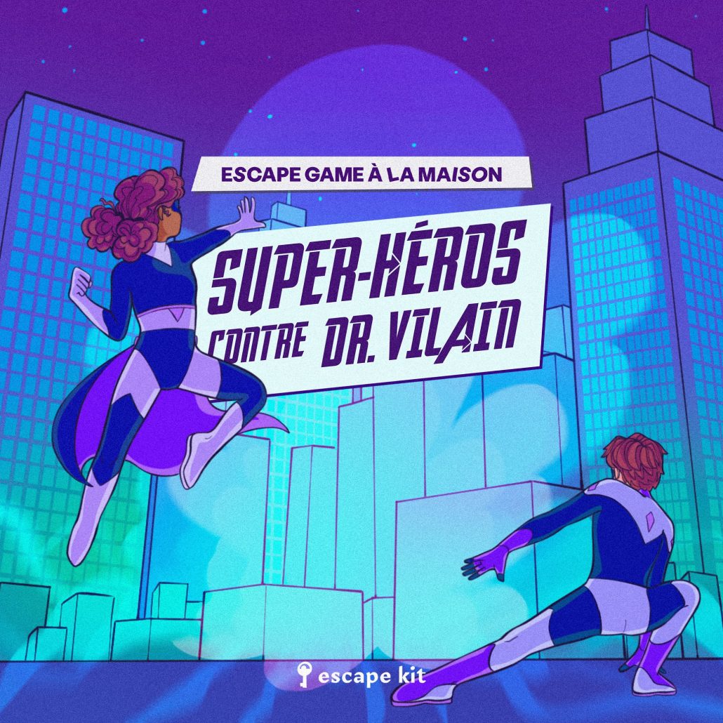 Escape game super heros