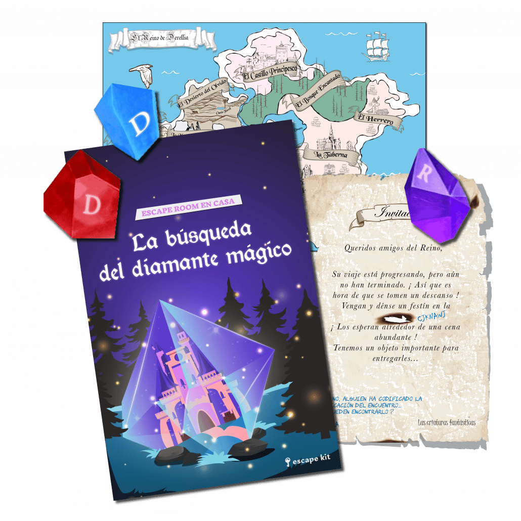 BUSQUEDA DEL DIAMANTE - ESCAPE ROOM